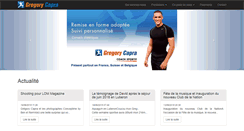 Desktop Screenshot of gregory-capra.com